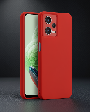 Xiaomi Redmi Note 12 Pro 5G Kılıf Nano İçi Kadife Silikon - Lila