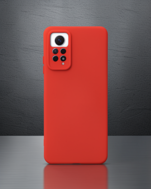 Xiaomi Redmi Note 12 Pro 4G Kılıf - Nano İçi Kadife Silikon - Kırmızı