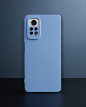 Xiaomi Redmi Note 12 Pro 4G Kılıf - Nano İçi Kadife Silikon - Mavi