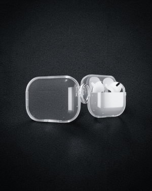Apple AirPods Pro 2 (2. Nesil) Shell Kılıf - Şeffaf