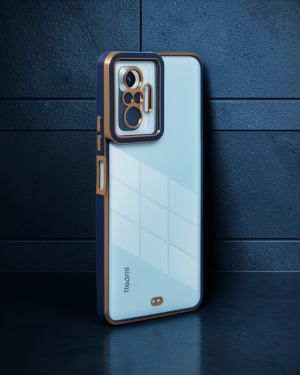 Xiaomi Redmi Note 10 Pro Kılıf Liva Lens Silikon - Mavi