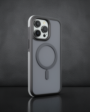 iPhone 15 Pro Max - Joko Toras Airbag Magsafe Kılıf - Titan Gri