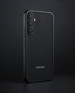 Samsung Galaxy A34 5G Kılıf Razer Lensli Silikon - Siyah
