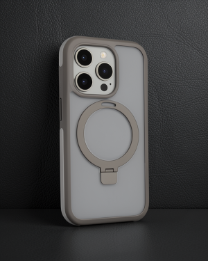 Joko Apple İphone 15 Pro Zorda Airbag Magsafe Standlı Kapak - Titan Gri