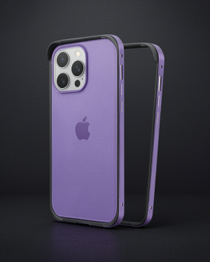 iPhone 14 Pro - Joko Land Bumper Koruma Kılıf - Derin Mor