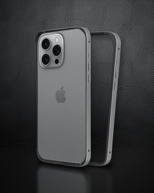 iPhone 15 Pro - Joko Land Bumper Koruma Kılıf - Titan Gri
