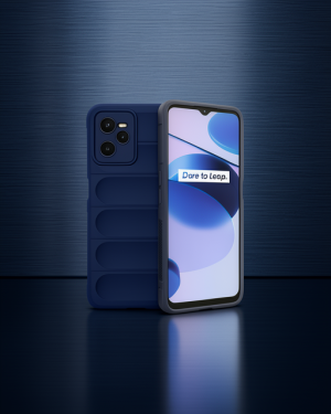 Realme C35 Kılıf Optimum Silikon - Lacivert