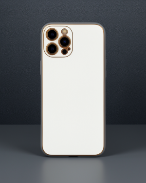 iPhone 12 Pro Kılıf Coco Deri Silikon Kapak - Beyaz