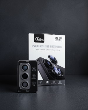 Joko Samsung Galaxy S24 Pvd Metal Kamera Lens Koruyucu - Titan Gri