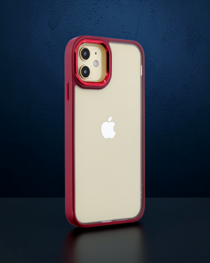 iPhone 12 Kılıf Dora Kapak - Kırmızı