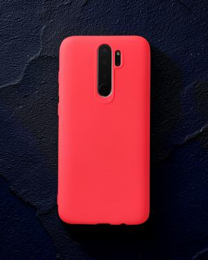 Xiaomi Redmi Note 8 Pro Kılıf First Silikon - Pembe