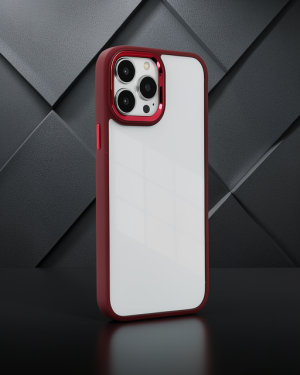 iPhone 13 Pro Max Kılıf Dora Kapak - Kırmızı