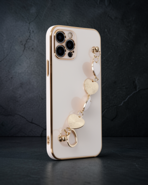 iPhone 12 Pro Max Kılıf Esila Silikon - Pudra