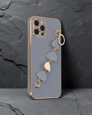 iPhone 12 Pro Max Kılıf Esila Silikon - Gri