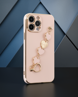iPhone 13 Pro Kılıf Esila Silikon - Pudra