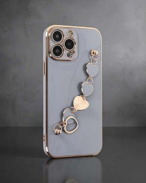 iPhone 13 Pro Kılıf Esila Silikon - Gri