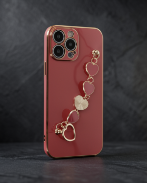 iPhone 13 Pro Max Kılıf Esila Silikon - Kırmızı