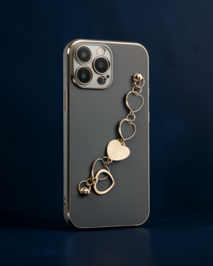 iPhone 13 Pro Max Kılıf Esila Silikon - Gri