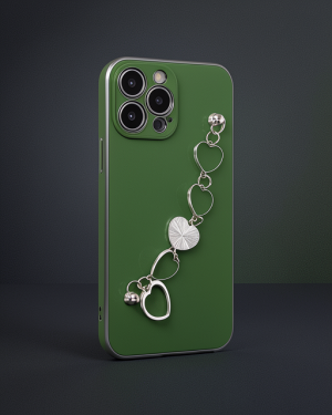iPhone 13 Pro Max Kılıf Esila Silikon - Su Yeşili