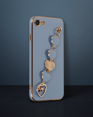 iPhone 7 Kılıf Esila Silikon - Gri
