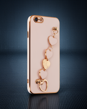 iPhone 6 Kılıf Esila Silikon - Pudra