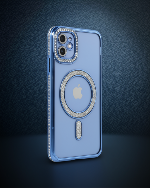 iPhone 11 - Kılıf - Joke Simli Magneticsafe - Mavi