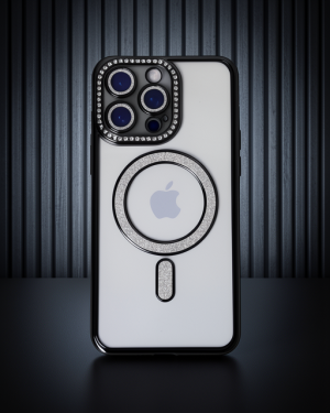 iPhone 14 Pro - Kılıf - Joke Simli Magneticsafe - Siyah