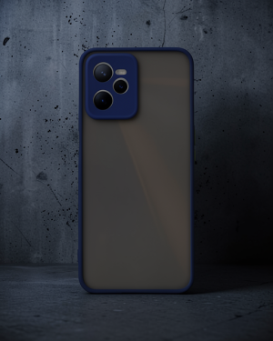 Realme C35 Kılıf Montreal Silikon Kapak - Lacivert