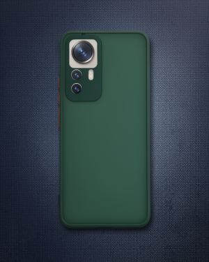 Xiaomi Mi 12T Pro Kılıf - Montreal Silikon Kapak - Yeşil