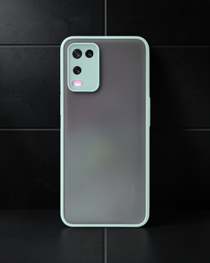 Oppo A54 4G Kılıf - Montreal Silikon Kapak - Turkuaz