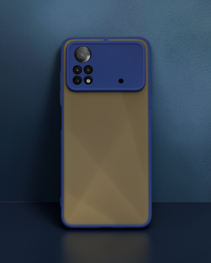 Xiaomi Poco X4 Pro 5G Kılıf - Montreal Silikon Kapak - Lacivert