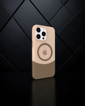 iPhone 15 Pro Max - Joko Pc Suit Magsafe Kapak - Kahverengi