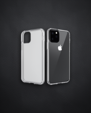 iPhone 11 Pro Max Kılıf Lüx Şeffaf Silikon - Şeffaf