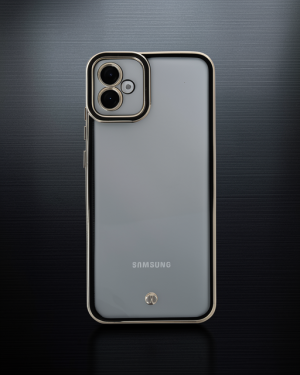 Samsung Galaxy A04E Kılıf Liva Lens Silikon - Siyah