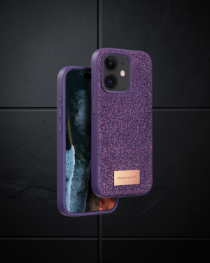 OneGif Apple iPhone 11 Bright Simli Kılıf - Derin Mor