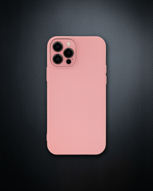 iPhone 12 Pro Max Kılıf - Lansman Glass Kapak - Pembe