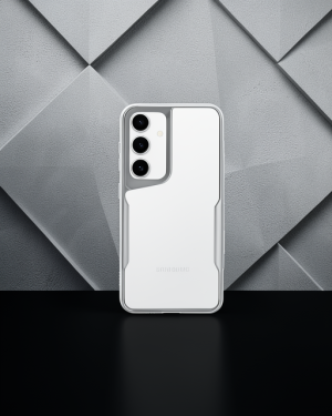Samsung Galaxy A35 5G Kılıf - Boyi Silikon Kapak - Gümüş