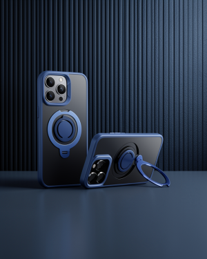 iPhone 15 Pro Max - Joko Avatar 360 Dönen Magsafe Kılıf - Lacivert