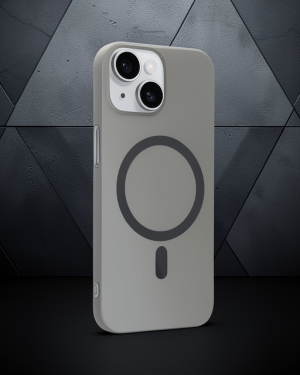 iPhone 15 Plus - Joko Tuna PC Slim Magsafe Kılıf - Titan Gri