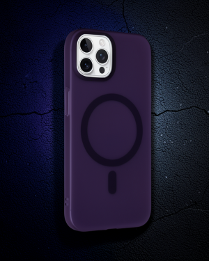 Joko Apple iPhone 15 Pro Tuna PC Slim Magsafe Kılıf - Derin Mor