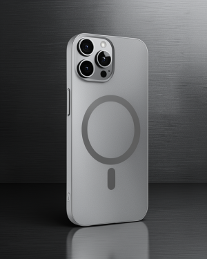 iPhone 15 Pro Max - Joko Tuna PC Slim Magsafe Kılıf - Titan Gri