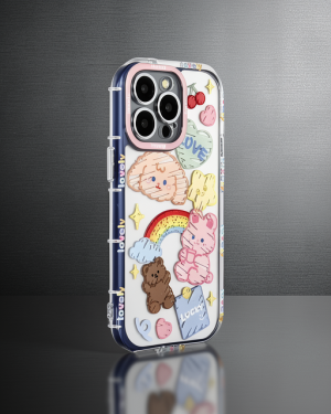 iPhone 15 Pro Max Kılıf Reflexion Desenli - Desen 4