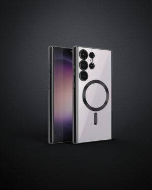 Samsung Galaxy S23 Ultra Kılıf Kross Magneticsafe - Siyah