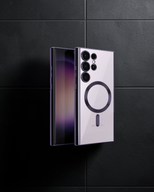 Samsung Galaxy S23 Ultra Kılıf Kross Magneticsafe - Mor