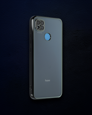 Xiaomi Redmi 9C Kılıf Razer Lensli Silikon - Yeşil