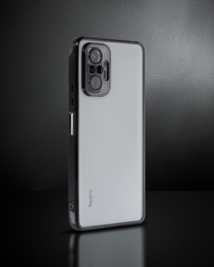Xiaomi Redmi Note 10 Pro Kılıf Razer Lensli Silikon - Siyah