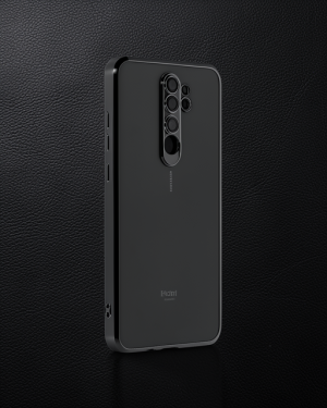 Xiaomi Redmi Note 8 Pro Kılıf Razer Lensli Silikon - Siyah