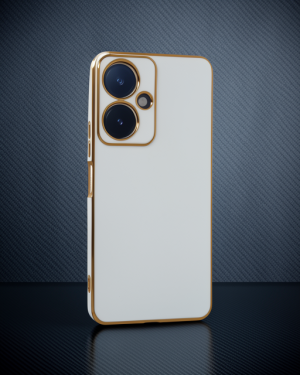 Vivo Y27 Kılıf Volet Silikon - Beyaz