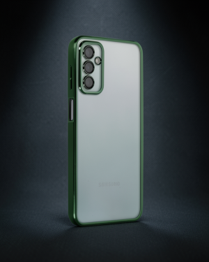 Samsung Galaxy M23 Kılıf Razer Lensli Silikon - Yeşil