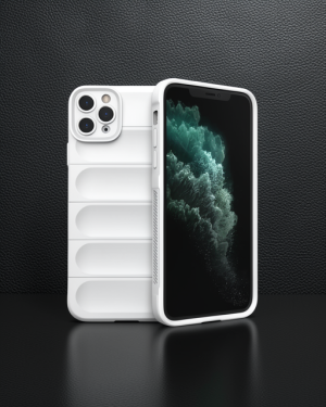 iPhone 11 Pro Kılıf Optimum Silikon - Krem